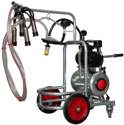 EMT Aparat de muls vaci cu 1 post si loc de 1 bidon (EMT1+1)