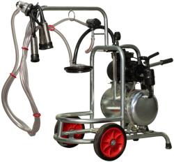 EMT Aparat de muls vaci EMT cu 1 post si loc de un bidon, pompa vacuum ulei (EMT1+1U)