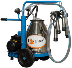 EMT Aparat de muls vaci EMT BLUE, un bidon inox 30 litri, un post (EMTBLUE1+1S30)
