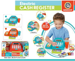 Armtoys ДЕТСКИ КАСОВ АПАРАТ minishop С БАРКОД ЧЕТЕЦ