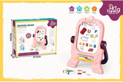 Armtoys МАГНИТНА ДЪСКА НА СТОЙКА С БУКВИ И ЦИФРИ КОСМОС - armtoys