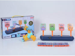 Armtoys ДЕТСКИ ПИСТОЛЕТ С МЕКИ СТРЕЛИ И ЕЛЕКТРОННИ МИШЕНИ