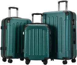 BONTOUR vertical 4 kerekes borönd szett dzsungelzöld