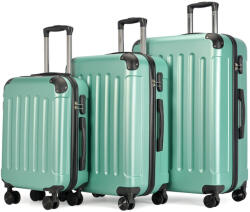 BONTOUR "vertical" 4 kerekes borönd 3db-os szett, púderzöld