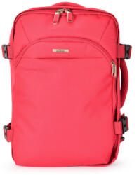 BONTOUR air utazó hátizsák, wizzair/ryanair méretű 40x20x25cm, piros színben