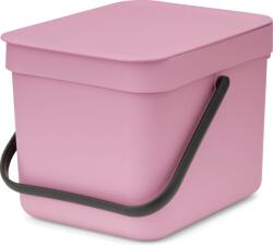 Brabantia Coș de sortare a deșeurilor Sort & Go 6 l roz (255441) Cos de gunoi