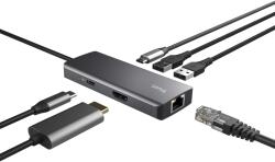 Trust Adaptor multiport Trust Dalyx 6-in-1 USB-C HDMI (TR-24968)