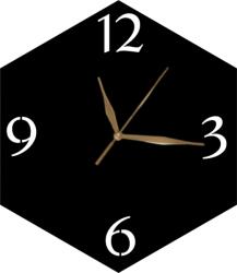  Fa Geometrikus Falióra Loft Nappaliba 35 cm