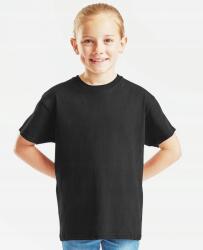 Fruit of the Loom Original T Gyerek póló póló Fekete méret: 152 (610190)