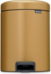 Brabantia Coș de gunoi cu pedală NewIcon 5 l, auriu (255120) Cos de gunoi