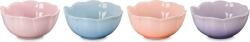 Le Creuset Boluri Le Creuset Petal 160 ml, colorate, 4 buc (89411003209003) Castron