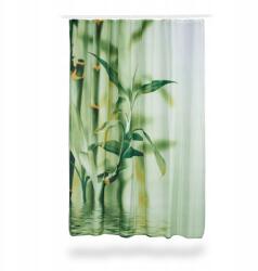 Relaxdays Bambusz zuhanyfüggöny zöld színben RD20754 (10020754)