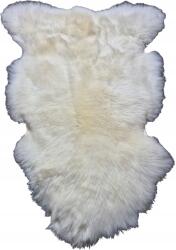 Furryman Természetes fehér báránybőr szőnyeg -s, 50x90 cm kis szőrmés szőnyeg (013)