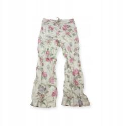  Női virágmintás szövet nadrág, M-es (KN13/114-12)