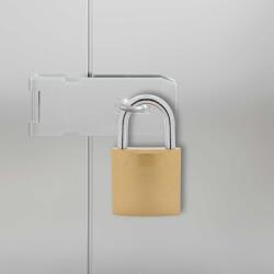 vidaXL U Lock с ключове 12 бр. Месинг Желязо (42021900)