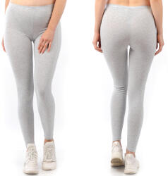 LAEMI Női hosszú leggings Lengyel Lábszármelegítő Pamut Szürke S 36 (461-S-SZARY)