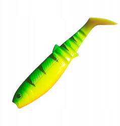 Savage Gear Cannibal 12, 5cm Firetiger gumi csukák és süllők számára (Svendson-61858)