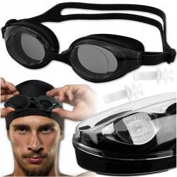 MEMFLOW Úszószemüveg Úszáshoz Uszodai Védőszemüveg Anti-fog Könnyű Rögzítés (OKULARY PŁYWACKIE BASENOWE GOGLE DO PŁYWANIA)