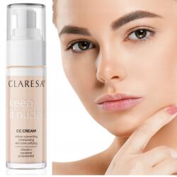 Claresa Keep It Nude Liquid Alapozó Light 101 Korrigálja A Glokol Hialuronsavat (KK-CL-KRM-KIN-01-101)