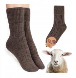 CERBER Meleg Zokni Női Nyomásmentes Téli Zokni Gyapjú Cerber 39/42 (WEŁNIANE CIEPŁE SKARPETY DAMSKIE BABUNI) - allegro - 1 710 Ft