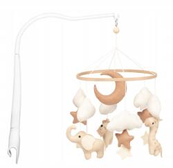 Neno Leo - körhinta kiságyhoz, kézzel készített rögzítőfüllel (5902479675947)