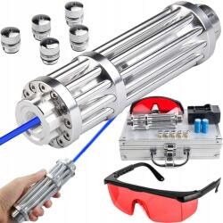 Matisto Erős Lézermutató Kék Lézer Kiégető Legerősebb 5000MW (MAT-T-111)