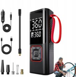  Gumiabroncs Pumpa Légkompresszor: Vezeték Nélküli Akkumulátoros Led Szürke (241214YQ06)