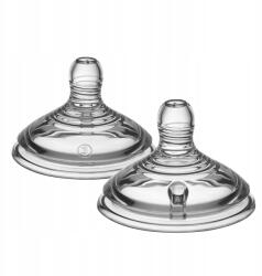 Tommee Tippee Cumisüveg Tommee Tippee Natural Start Anticolic, gyors folyású, 6m+, 2 db (42112476)