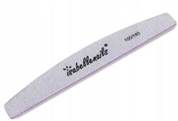 Isabellenails Zebra Reszelő Kétoldalas Csónak Reszelő Zselé Tipsa 100/180 Köröm (Pilnik)