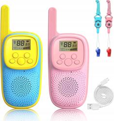  Walkie-talkie Gyerekeknek 2 Db-os Könyökkel Rendelhető Walkie-talkie Készlet 2025 (O18X)
