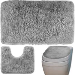  Fürdőszobai Szőnyeg Szett 3AZ1BEN Gyorsan Száradó Fürdőszobai Csúszásgátló (Dywaniki Łazienkowe zestaw 3w1 antypoślizgowe)