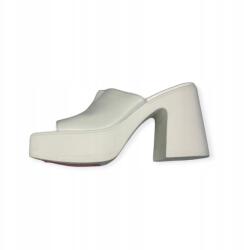 Aldo Klasszikus női papucs vastag talppal, fehér Aldo 40-es méret (A/5-A-38)