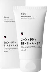 Sane Tisztító és fehérítő maszk Sane cink-oxiddal 75 ml (4820266830175)