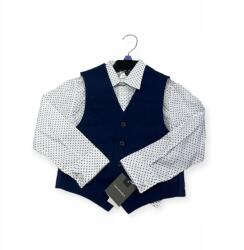  Van Heusen mellényes fiú ing, 5 éves, 55% pamut (K-340-13)