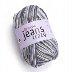 YARNART Jeans Crazy Fonal 50g/160m pamut akril melange szín c. 7209 (JEANS CRAZY 7209)