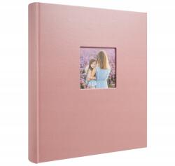 Ertom Hagyományos album 100 oldal Belize rózsaszín családi ablak gravírozás lehetséges (DB50s/wh BELIZE L.Pink)