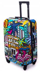 RGL Közepes Utazó Bőrönd Gurulós Túratáska XL Abs (5188 XL ŚREDNIA WALIZKA)