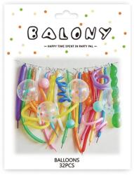  Szülinapi Lufi Dekoráció Lufi szett vegyes szín 32db-os