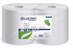 Lucart WC-papír, kétrétegű, tekercsben, 28 cm átmérőjű, fehér
