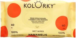 Kolorky Nedves Törlőkendők Hamamelis 60 db varázsmogyoró kivonattal (WW_HMMLS_60)