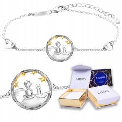 Larezo Ezüst karkötő Kisfiú bolygó Csillag bolygó Róka Ezüst 925 (bransoletka inspirowana mały książę gwiazdy)