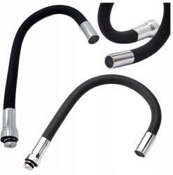  Kifolyócső Konyhai Csaptelephez Flexibilis Mozgatható Öko Flex Hajlékony Fekete (Wylewka do baterii kuchennej)