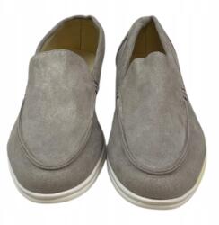  Férfi velúr mokaszin Old Money 46-os méret (F2-17)