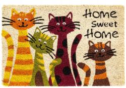  Lábtörlő kókuszmatrac otthonra Macskák 60 x 40 cm (205959)