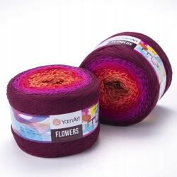 YARNART Flowers Fonal 250g/1000m melange kb. 310 (Flowers 310)