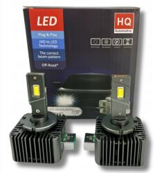 HQ Automotive D3S Led Hid Izzók Xenon S28 Ultra Mini Plug&play 12000 LM 12/24V