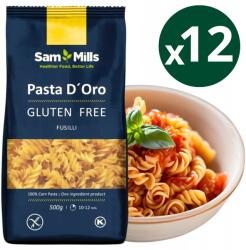 Sam Mills 12x Fusilli gluténmentes száraztészta 500g SamMills vege Olasz (5948935000274)