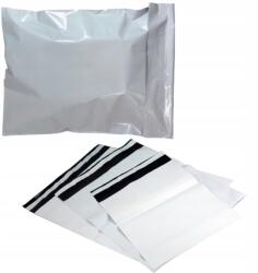  50 Db-os Fólia Boríték Készlet Küldeményekhez, 35 x 45 Cm-es Méret, Fehér, Erős