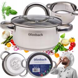 Ofenbach Főzőedény Fedővel Acél Gáz Indukció 1, 5L Ofenbach (NB100523)