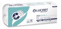 Lucart Aquastream 10 toalettpapír, fehér, 2 rétegű, 22 m, Lucart